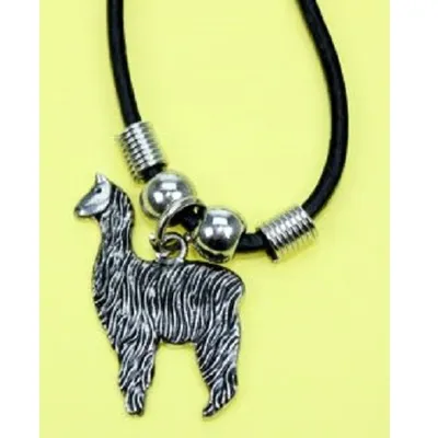 Produktbild von Cornelissen 1028120 Alpaka-Kette mit Lederband und Verschluss