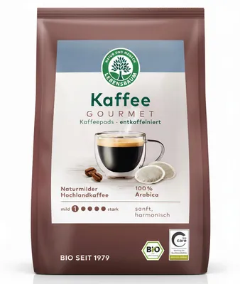 Obrázek produktu pro Caffè Crema - polštářky bez kofeinu 126g