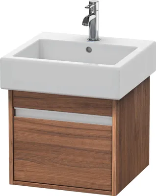 Produktbild von Waschtischunterbau KETHO 440x450x410mm nussbaum natur nussbaum natur
