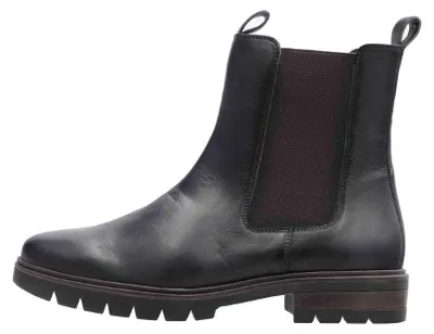 Imagen del producto de Botines cortos de cuero/textil