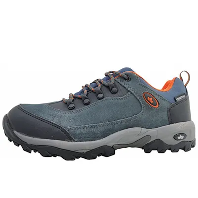 Image de Chaussures de sport Lico Milan, modèle bas, pour hommes, chaussures de plein air, chaussures de randonnée, couleur grise, style décontracté