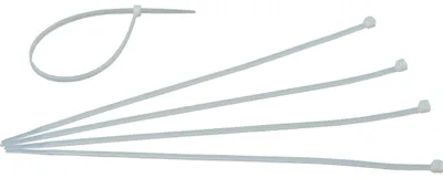 Produktbild von Kabelbinder 15-75 Stück Schwarz Weiß Grün Transparent Bunt robust extra stark Transparent 50 300x4,8mm