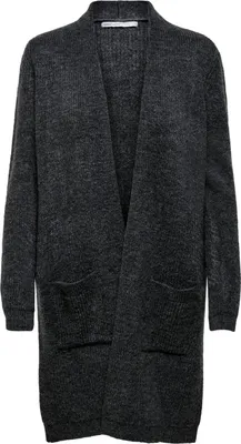 Produktbild von ONLY 15179815, Cardigan, Erwachsener, Weiblich, Grau, XS, Acryl, Polyester