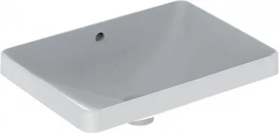 Produktbild von Geberit Geberit Einbauwaschtisch VariForm rechteckig 550x400mm o HL m ÜL we KT