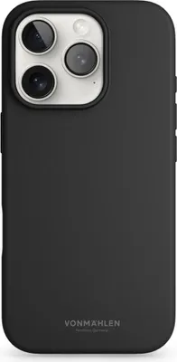 Produktbild von Soft Silicone Case - Schutzhülle aus Silikon, MagSafe kompatibel iPhone 16 Pro Max, Black Handyhülle