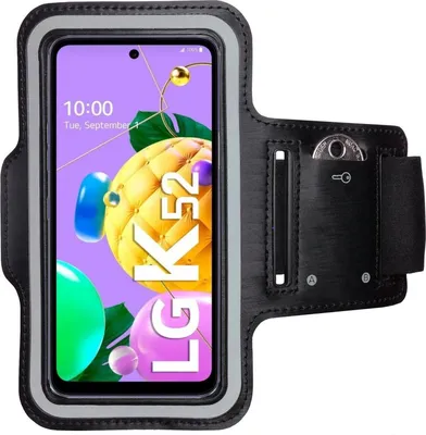 Immagine prodotto di Fascia da braccio sportiva per LG K52 Fascia da braccio per cellulare borsa fitness jogging cover running bag