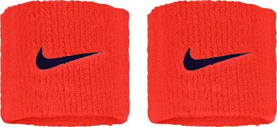 Zdjęcie produktu dla Nike Akcesoria Pasek na nadgarstek Swoosh 2 części Pomarańczowy Mężczyźni, Kobiety Pomarańczowy Jeden rozmiar