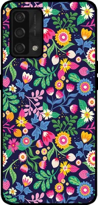 Image de Coque Smartphonica pour Oppo A74 4G avec fleurs
print - TPU back cover case flower design