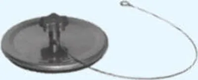 Produktbild von Blinddeckel Schornsteinverschluss Blindkappe Edelstahl | DN 130