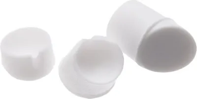 Produktbild von Heckflügel-Gummischraubkappen für Xiaomi M365/PRO/PRO 2/1S/Mi 3 - Farbe Weiß