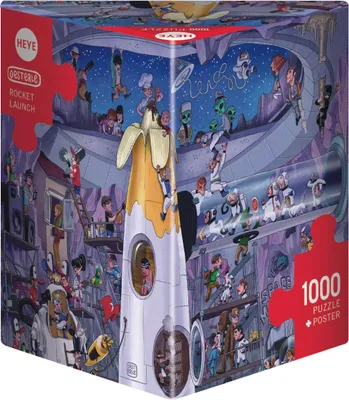 Produktbild von HEYE Puzzle Raketenstart 1000 Teile