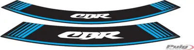 Produktbild von PUIG 5524A Rim Strips Specials  passend fuer HONDA CBR900RR FIREBLADE Blau