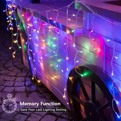 Obrázek produktu pro Vánoční osvětlení – světelná girlanda – 35 metrů, vícebarevná – 1000 LED diod – pro použití v interiéru – sváteční osvětlení