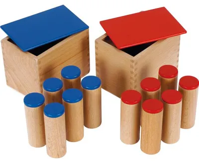 Immagine prodotto di Eduplay Montessori Giocattoli sonori Set di scatole sensoriali in legno