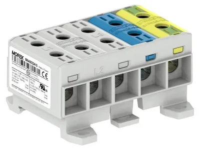 Produktbild von Morek Złączka 5P 2,5-35mm² grau-blau-gelb