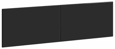 Immagine prodotto di vidaXL Testiera da parete BREDA, nera, realizzata in materiale composito di legno