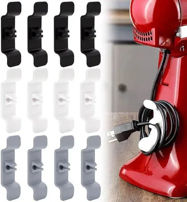 Obrázok produktu pre 12-dielny samolepiaci organizér káblov pre mixéry a kávovary