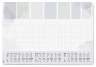 Produktbild von Sigel Schreibunterl. Pastel Planner 2026 H6312