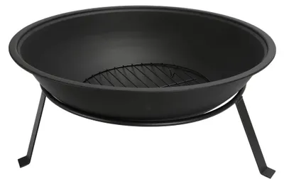 Immagine prodotto di Titolo: Camino da esterno AD 6818, per fuochi da campo di 55 cm, con griglia, ideale per terrazza e giardino