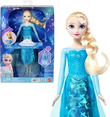 Obrázek produktu pro Disney Frozen JLJ07, Módní panenka, Ženy, 3 rok/roky, Dívka, Zvuky, Světelné efekty