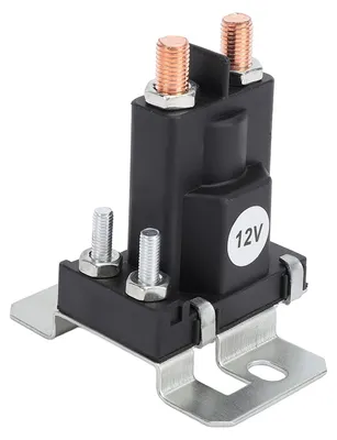 Image de Kit de câblage pour isolateur de chargeur 12V, 500A, courant élevé, longue durée de vie, avec broches plaquées en argent, pour voitures, camping-cars, bateaux, camions, panneaux solaires. Livré avec un fusible de 30A