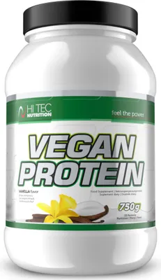 Produktbild von HI TEC Nutrition Vegan Protein - 750g Vanille