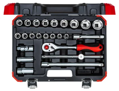 Immagine prodotto di Gedore Ged Rd Steckschl.Satz 1/2SW10-32mm 24tlg - 3300055 (3300055)