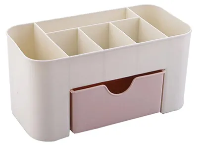 Immagine prodotto di Organizzatore per cosmetici - Scatola multifunzionale per il trucco con cassetto - WGP-HA7952A-TH