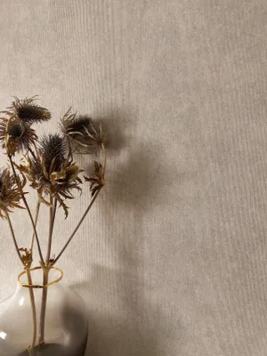 Produktbild von NEWROOM Tapete Zeno Helltaupe Vliestapete - Modern Unifarbe Textil-Optik  Germany