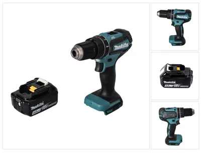 Produktbild von Makita DHP 485 M1 Akku Schlagbohrschrauber 18 V 50 Nm Brushless + 1x Akku 4,0 Ah - ohne Ladegerät