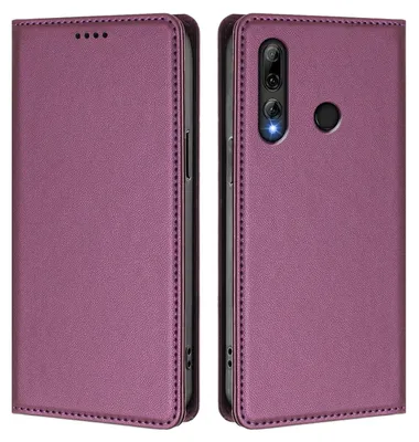Obrázek produktu pro Kožené pouzdro pro Honor 20 Lite/Honor 10i, magnetické flipové pouzdro zPolyuretankůže se stojánkem Fialová