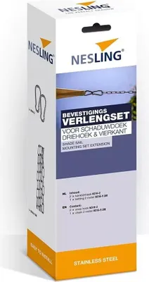 Produktbild von Edelstahl-Verlängerungsset, Schirmtuch Nesling