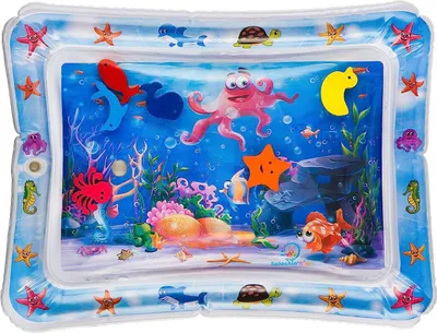Produktbild von Baby Wassermatte,Baby Aufblasbares Flapping Wasser Kissen, 66×50cm