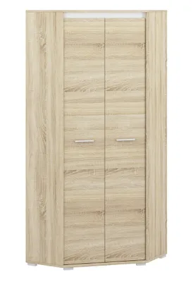 Obrázok produktu pre Rohová skriňa GVENDA - šírka 82 cm, svetlá sonoma
