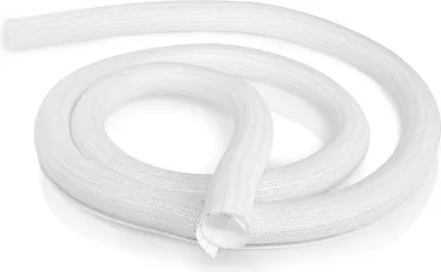 Zdjęcie produktu dla Nedis cable management - tuleja - 1 sztuka - maks. grubość kabla: 30 mm - nylon - biały