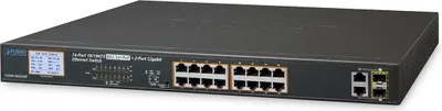 Produktbild von Planet FGSW-1822VHP - Switch - unmanaged - 16 x 10/100 (PoE+)