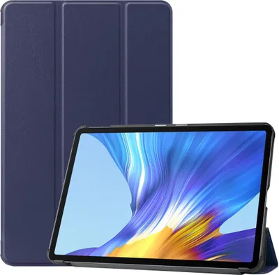 Produktbild von Für Huawei MatePad T10 / T10s 2020 Tablet Tasche 3 folt Wake UP Smart Cover Blau