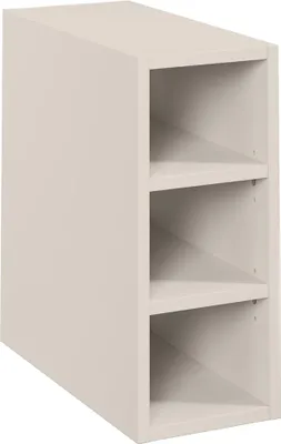 Produktbild von Badezimmer Regal-Unterschrank mit 20 cm Breite in Kaschmir, 3 offene Fächer - BIBIONE-56
