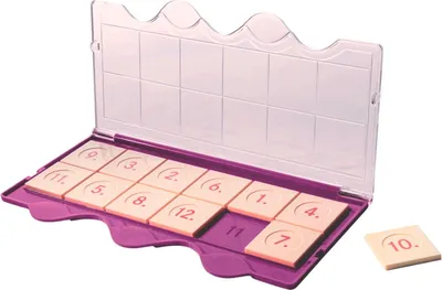 Produktbild von miniLÜK Kontrollgerät Klarsichtdeckel violett
