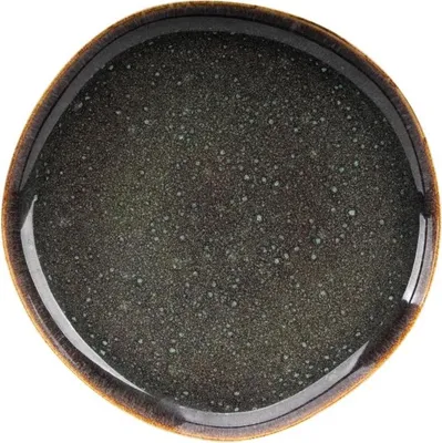 Produktbild von James Cooke Moss, Teller flach, Ø 28 cm, 2 Stück, grün Steinzeug