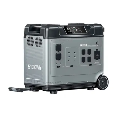 Produktbild von Mobiler Akku - Tragbares Kraftwerk - 5120 Wh