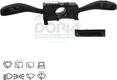 Produktbild von MEAT & DORIA 23567 Lenkstockschalter Kombischalter für VW Polo Schrägheck (6R1, 6C1) für SKODA Fabia II Schrägheck (542) Fabia II Combi (545) ROOMSTER