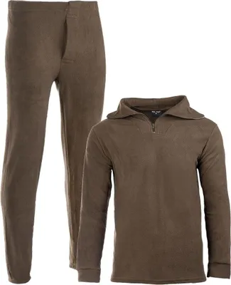 Immagine prodotto di Intimo Thermofleece Zipper oliva, L