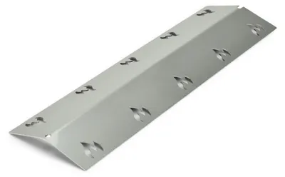 Produktbild von Edelstahl Brennerabdeckung - 350x105mm - extra stark 1,5mm - passend für viele Grills