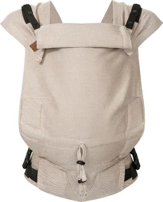 Produktbild von Hoppediz Babytrage Primeo, für Neugeborene ab Geburt, Bauchtrage, Rückentrage, 100% Baumwolle, Djerba