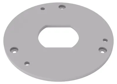 Produktbild von PRIWAS Grundplatte XL passend für Einhell TE-RO 1255 E | Vergrößerte Gleitplatte passend für Einhell Oberfräsen