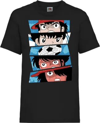 Zdjęcie produktu dla Koszulka Dziecięca Captain Tsubasa 02 Goal, 7-8 Jahr - 128 / Czarny