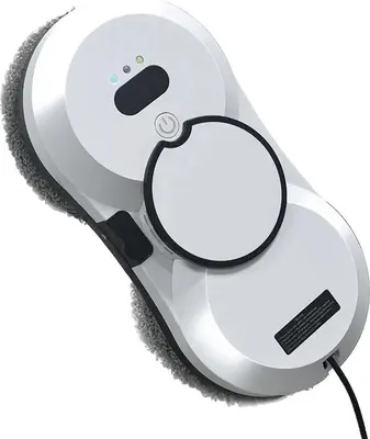 Image de Robot nettoyeur de vitres, forte puissance d'aspiration, fonctionnement à distance, 5600 Pa, Oui