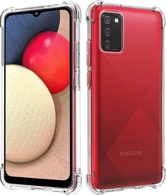 Zdjęcie produktu dla Etui do Samsung Galaxy A02S - odporne na wstrząsy, przezroczyste etui na telefon komórkowy, odporne na zarysowania, ultracienkie etui ochronne Phonillico®