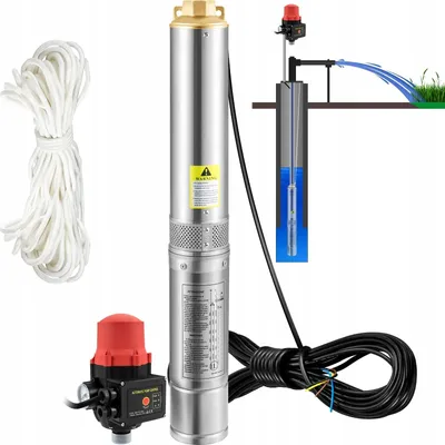 Zdjęcie produktu dla Pompa Głębinowa Zanurzeniowa 3" 550W Maks. Przepływ 50L/Min Nawadnianie